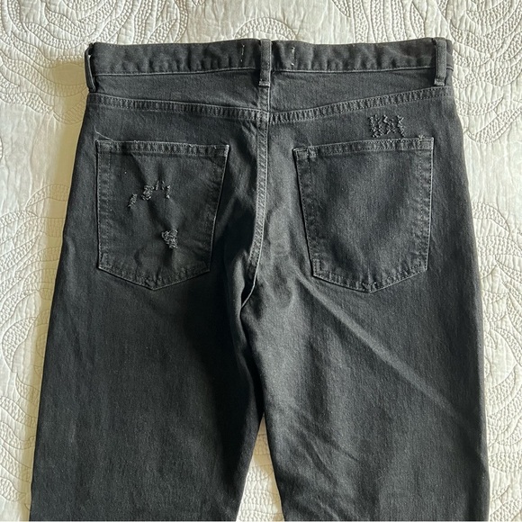 Free People x We The Free Bren Boyfriend Jean - Black Magic - Picture 13 of 16